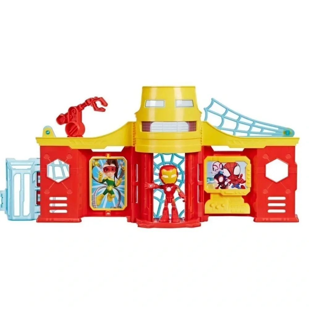 Marvel Spidey and His Amazing Friends Stark Tower Playset, 4